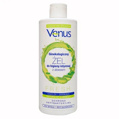 Venus Hypoalergiczny żel do higieny intymnej odświeżający z prebiotykami  `Aloes`