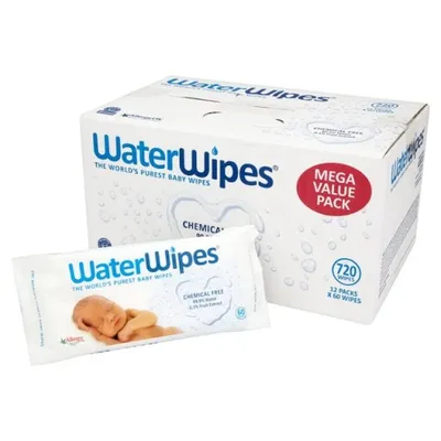 WaterWipes Chusteczki nawilżane czystą wodą