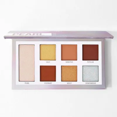 BH Cosmetics Birthstone Pearl for June Shadow Palette (Paleta cieni do powiek)
