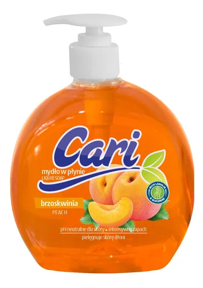 Cari Mydło w płynie `Brzoskwinia`