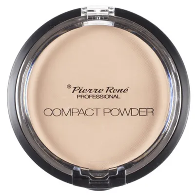 Pierre Rene Professional, Compact Powder (Matujący puder prasowany)