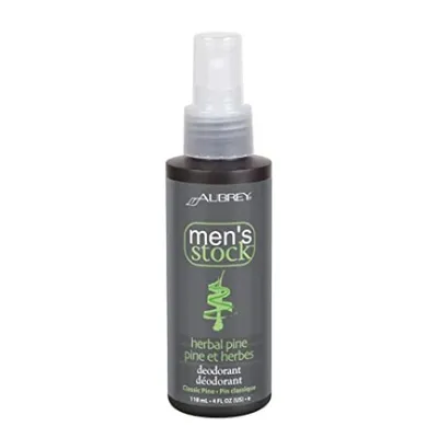 Aubrey Organics Men's Stock, Herbal Pine Deodorant (Naturalny dezodorant dla mężczyzn)