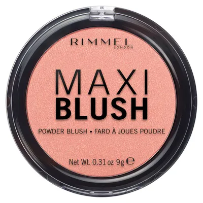Rimmel Maxi Blush, Pressed Compact Powder Blush (Róż do policzków)