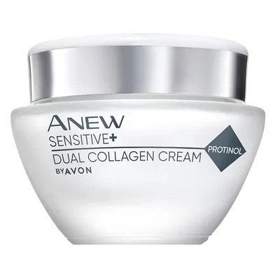 Avon Anew Sensitive +, Protinol, Dual Collagen Cream (Krem do twarzy z kolagenem)