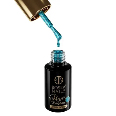 Boska Nails Glitter Rain, UV Gel Polish (Lakier Hybrydowy)