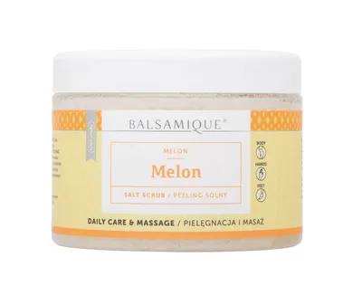 Balsamique Daily Care & Massage, Salt Scrub Melon (Peeling solny `Melon`)