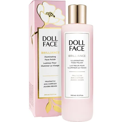 Doll Face Beauty Brilliance, Illuminating Face Polish (Peeling myjący w żelu)