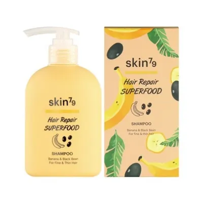 SKIN79 Hair Repair Superfood Shampoo Banana & Black Bean (Szampon dla cienkich i rzadkich włosów)