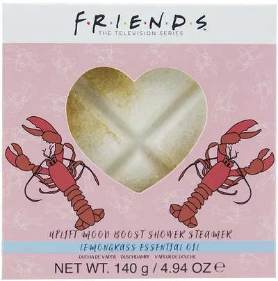 Paladone Beauty Paladone Beauty x Friends, Lemongrass Shower Steamer (Bomba pod prysznic z olejkami eterycznymi)