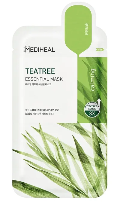 Mediheal Tea Tree Essential Mask (Maseczka do twarzy z olejkiem z drzewa herbacianego)