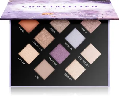 Catrice Crystalized Amethyst  Eyeshadow Palette (Paleta cieni do powiek)