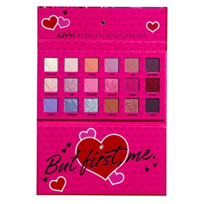 NYX Professional Makeup 2 Me Luv Me Shadow Palette (Paleta cieni do powiek)