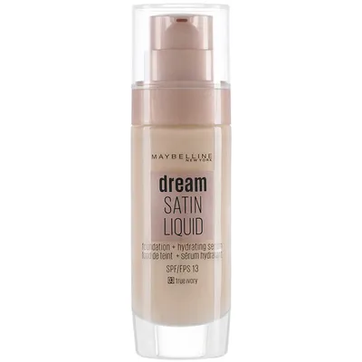 Maybelline New York Dream Satin Liquid Foundation SPF 13 (Satynowy podkład w płynie (nowa wersja))