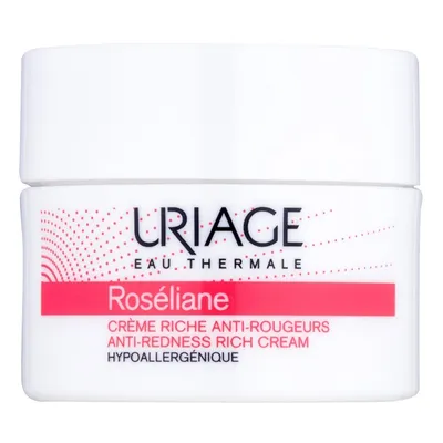 Uriage Roseliane, Creme Anti-Rougeurs Riche (Krem kojący do cery naczynkowej bogaty)