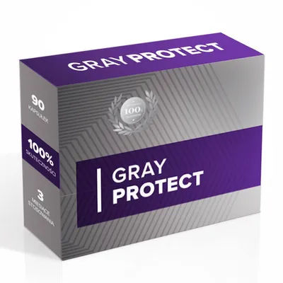 Gray Protect Suplement diety przeciw siwieniu włosów