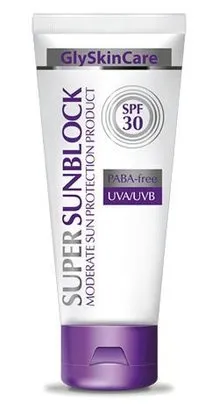 GlySkinCare Super Sunblock SPF 30 - wysoka ochrona