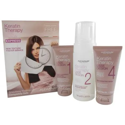 Alfaparf Keratin Therapy, Lisse Design Express (Ekspresowy zabieg keratynowego prostowania)