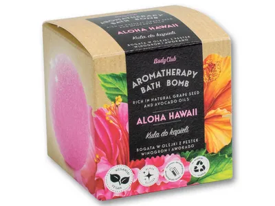 Marba Cosmetics Body Club, Aromatherapy Bath Bomb Aloha Hawaii (Kula do kąpieli)