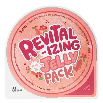 Yadah Revitalizing Jelly Pack (Rewitalizująca maska na tkaninie do twarzy)