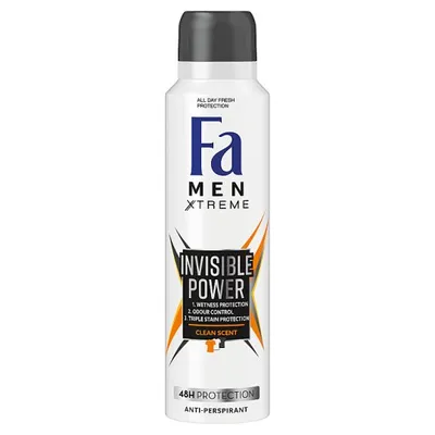 Fa Men Xtreme, Invisible Power Anti-perspirant Spray 48 h (Antyperspirant w sprayu dla mężczyzn)