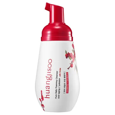 Huangjisoo Anti-aging/ pollution Cleansing Foam (Hipoalergiczna pianka do oczyszczania twarzy narażonej na zanieczyszczenia środowiska)