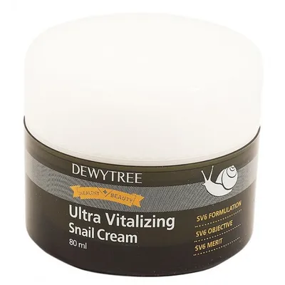 Dewytree Ultra Vitalizing Snail Cream (Krem do twarzy z ekstraktem ze ślimaka)