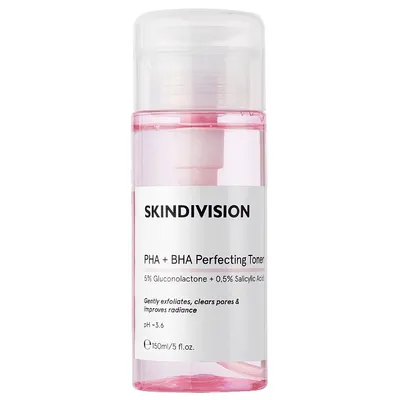 SkinDivision PHA + BHA Perfecting Toner (Złuszczający tonik kwasowy do twarzy)