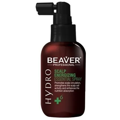 Beaver Professional Hydro +, Scalp Energizing Essential Spray (Spray zapobiegający wypadaniu włosów)