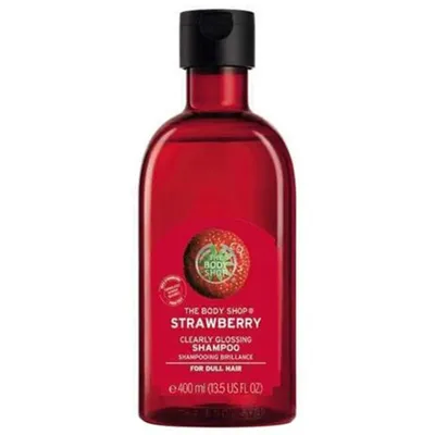 The Body Shop Strawberry, Clearly Glossing Shampoo (Szampon do włosów)
