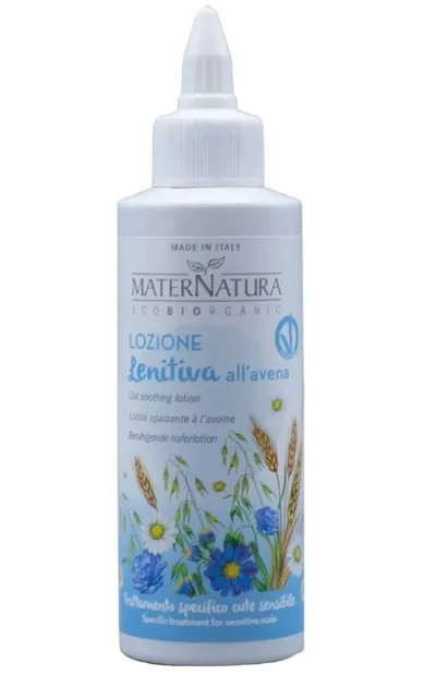 MaterNatura Lozione Lenitiva all'avena (Kojący balsam do włosów z owsem)