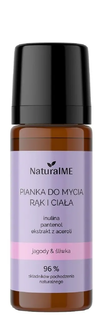 NaturalME Pianka do mycia rąk i ciała ` Jagody i Śliwka`