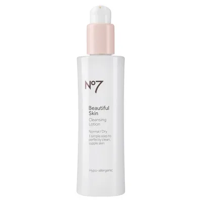 No7 Beautiful Skin Cleansing Lotion for Normal / Dry Skin (Mleczko oczyszczające do twarzy)