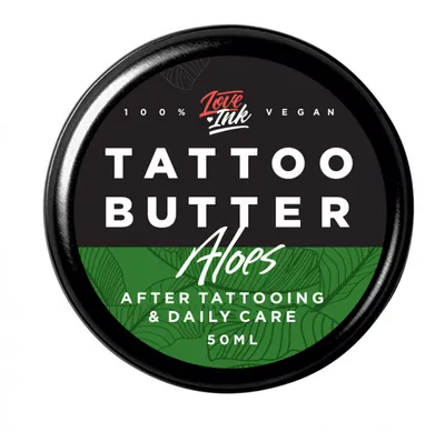 LoveInk Tattoo Butter Aloes (Masło do pielęgnacji tatuażu)