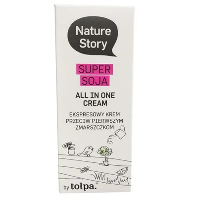 Nature Story Super soja, Ekspresowy krem przeciw pierwszym zmarszczkom