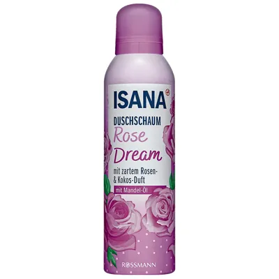 Isana Rose Dream, Duschschaum (Pianka pod prysznic)