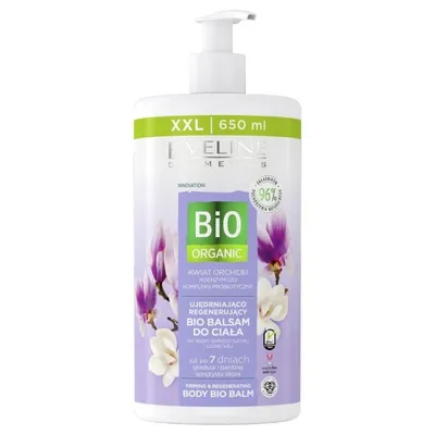 Eveline Cosmetics Bio Organic, Ujędrniająco-regenerujący bio balsam do ciała