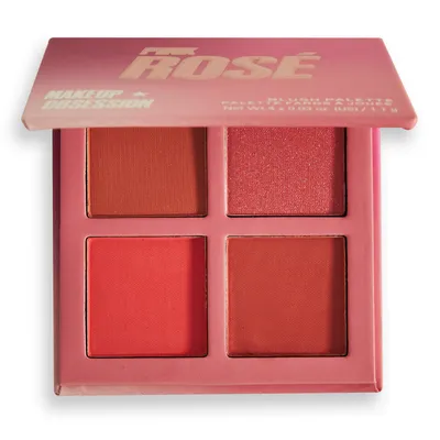 Makeup Obsession London Blush Crush Palette Pink Rose (Paleta róży)
