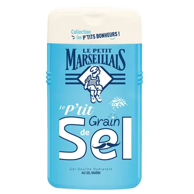 Le Petit Marseillais P'tit Bonheur Salt Gel Douche Hydratant (Nawilżający żel pod prysznic  `Sól morska`)