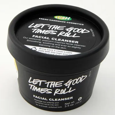Lush Let The Good Times Roll, Face Cleanser (Pasta do mycia twarzy)