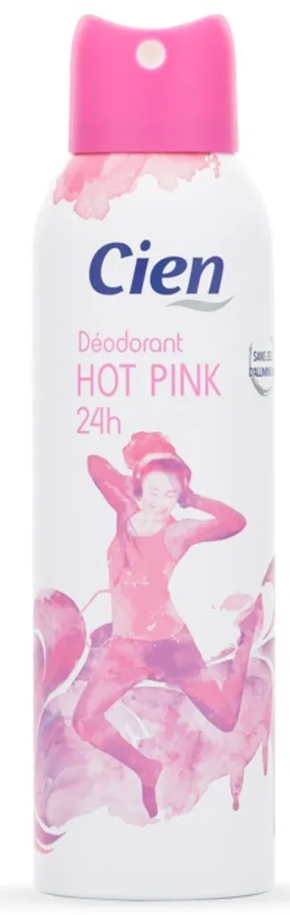 Cien Hot Pink Deodorant 24h (Dezodorant antyperspiracyjny)