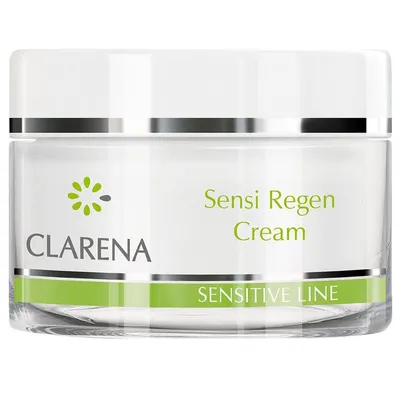 Clarena Sensitive Line, Sensi Regen (Odżywczo - regeneracyjny krem na noc do pielęgnacji domowej)