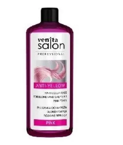 Venita Salon, Płukanka do włosów różowa
