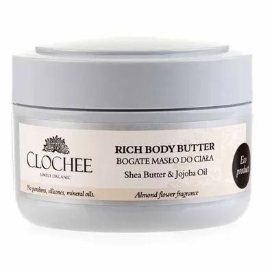 Clochee Rich Body Butter (Masło do ciała o zapachu migdałowo-kwiatowym)