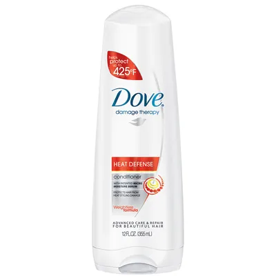 Dove Hair Therapy, Heat Defense Conditioner (Odżywka do włosów narażonych na wysoką temperaturę)