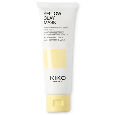 Kiko Milano Yellow Clay Mask (Odżywczo-rozświetlająca maska do twarzy z miodem i żółtą glinką)