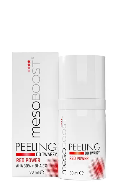 MesoBoost Red Power AHA + BHA, Peeling do twarzy