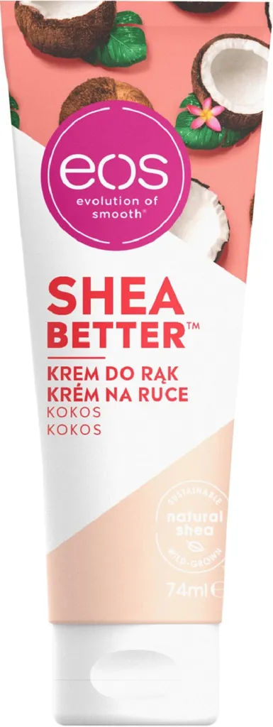 Evolution of Smooth (EOS) Shea Better Hand Cream Coconut (Krem do rąk z masłem shea `Kokos`)
