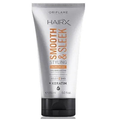 Oriflame Hairx, Smooth & Sleek, Styling Hair Cream (Krem do stylizacji)