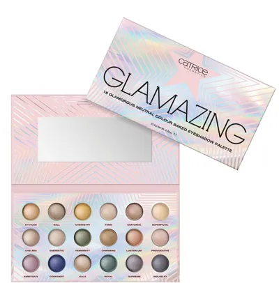 Catrice Glamazing, 18 Glamorous Neutral Colour Baked Eyeshadow Palette (Paleta 18 wypiekanych cieni do powiek)