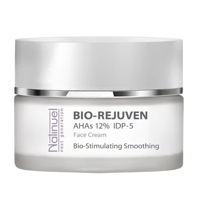 Natinuel Bio-Rejuven AHAs 12% IDP-5 Face Cream (Rewitalizująco-wygładzający krem anti-aging dla skóry normalnej)